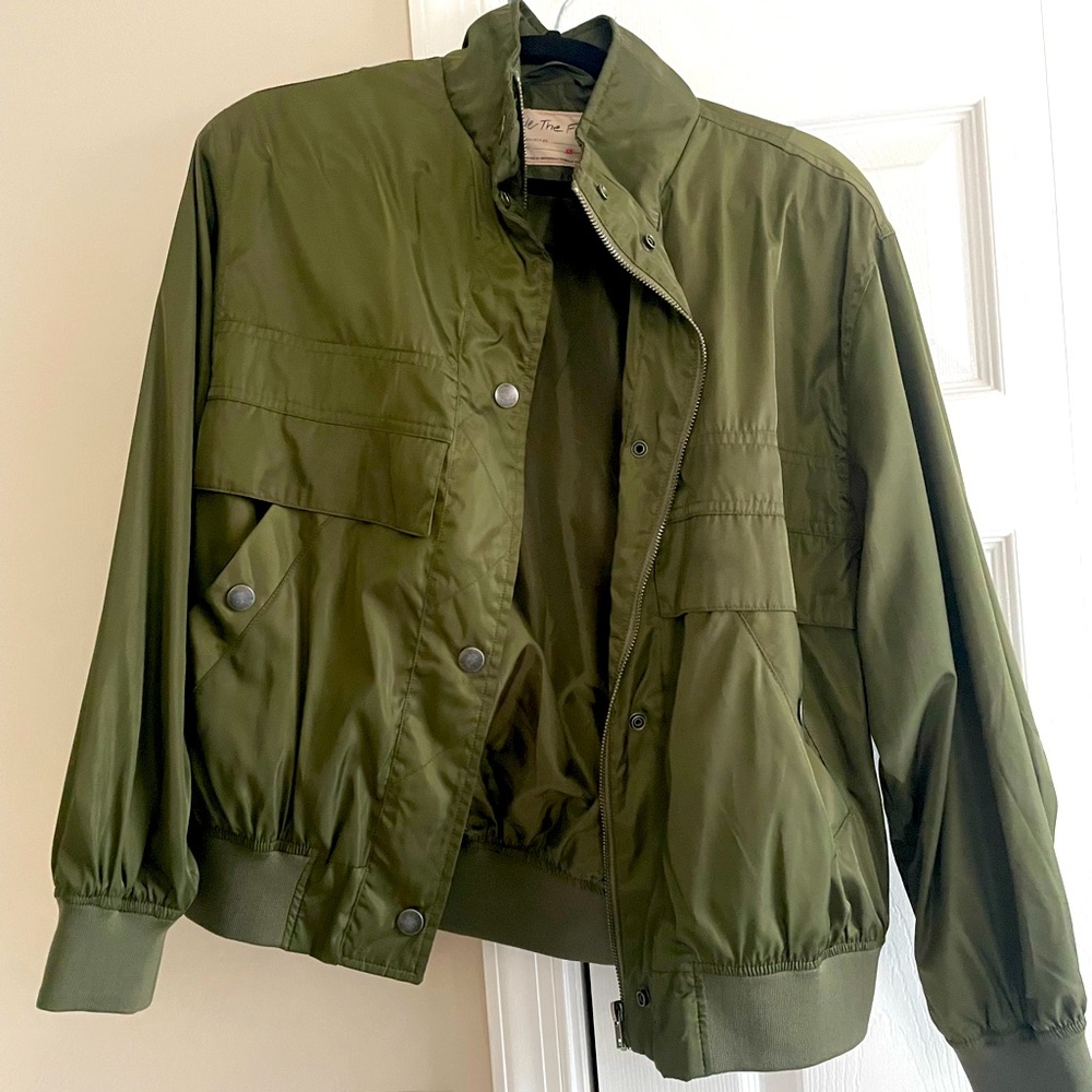 Free People Bomber Jacket